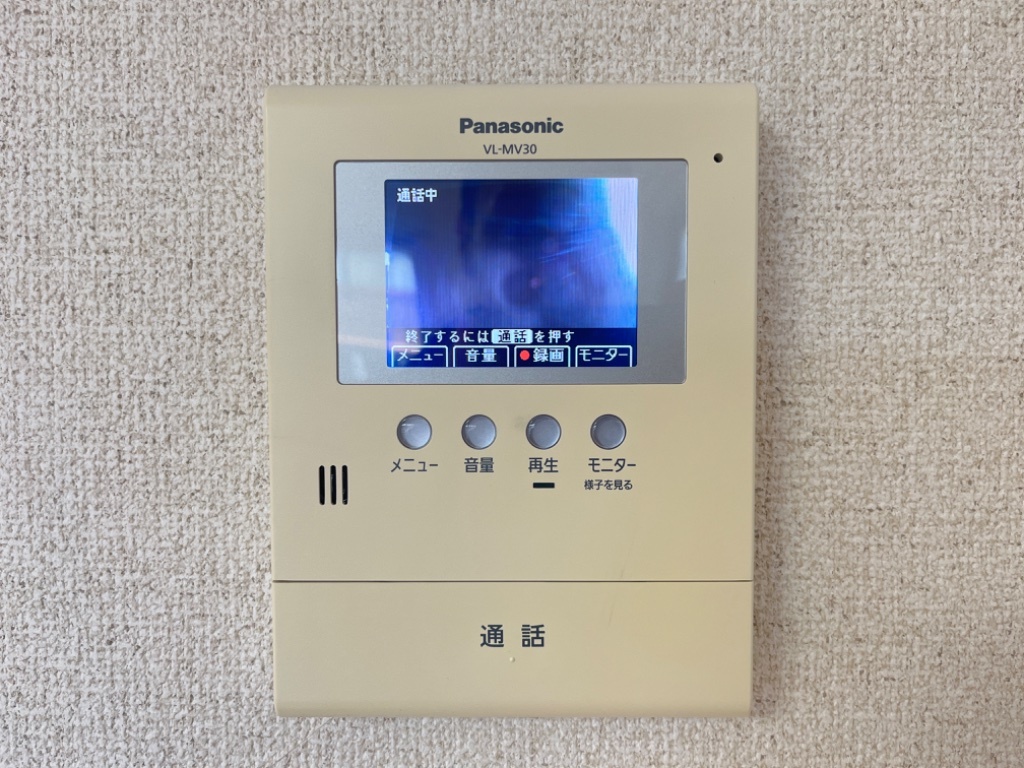 拡大写真:三谷川ビル 3階302のカメラ付インターホン(イメージ)