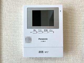 拡大写真:桜テラス 1階105のカメラ付インターホン(イメージ)