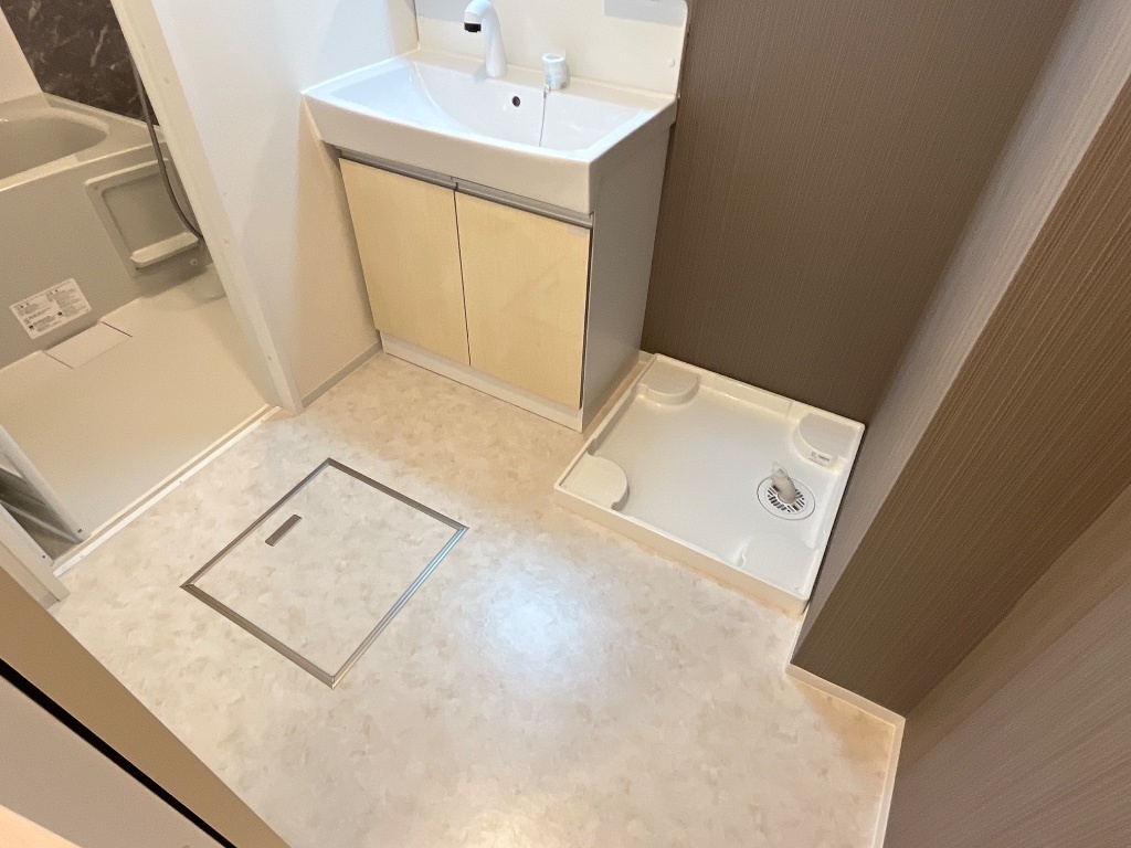拡大写真:ナバーナⅢ取手(NIRVANA) 1階102の脱衣所(イメージ)