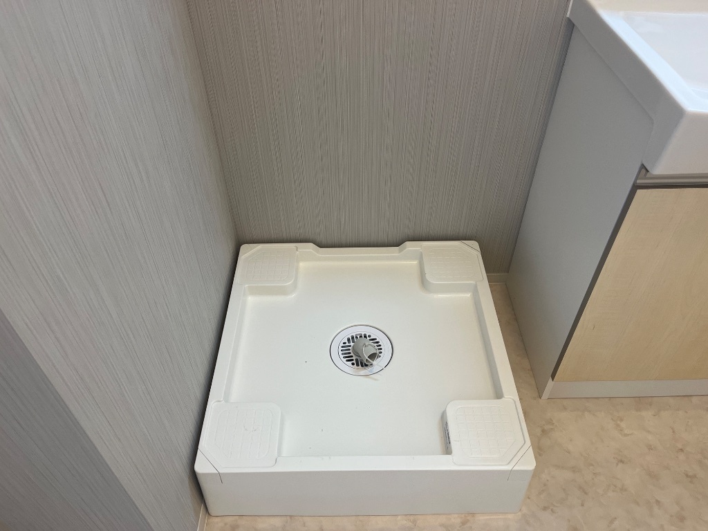 拡大写真:富山市掛尾町新築アパート 2階201の洗濯機置場(イメージ)