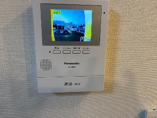 拡大写真:プレシア 1階103のカメラ付インターホン(イメージ)