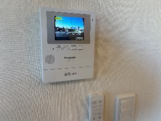 拡大写真:プレシア 2階202のカメラ付インターホン(イメージ)