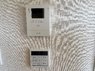 拡大写真:エルシオン 2階205のカメラ付インターホン(イメージ)