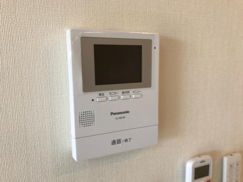 拡大写真：西宮市山口町　アパート新築工事 2階207のセキュリティ(イメージ)