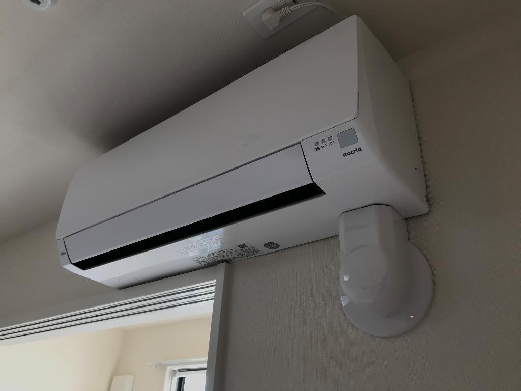 拡大写真：西宮市山口町　アパート新築工事 2階207のエアコン(イメージ)