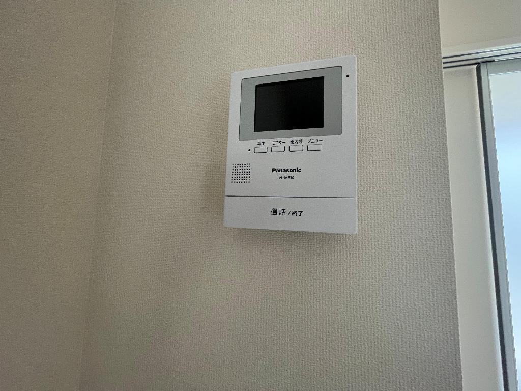 拡大写真:西宮市山口町下山口 アパート新築工事 1階103のカメラ付インターホン(イメージ)