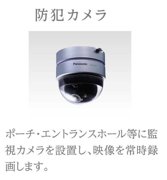 拡大写真:Azure 2階202の防犯カメラ(イメージ)