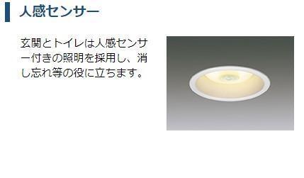拡大写真:グレーシア瀬原田 1階101のセンサー付照明(イメージ)