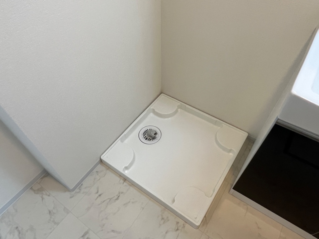拡大写真:尾張旭市旭ヶ丘山の手新築アパート 2階201の洗濯機置場(イメージ)