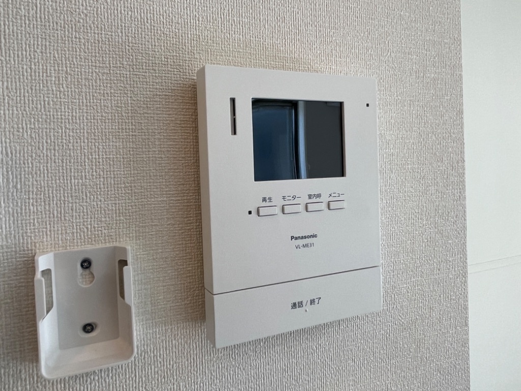 拡大写真:尾張旭市旭ヶ丘山の手新築アパート 2階201のカメラ付インターホン(イメージ)