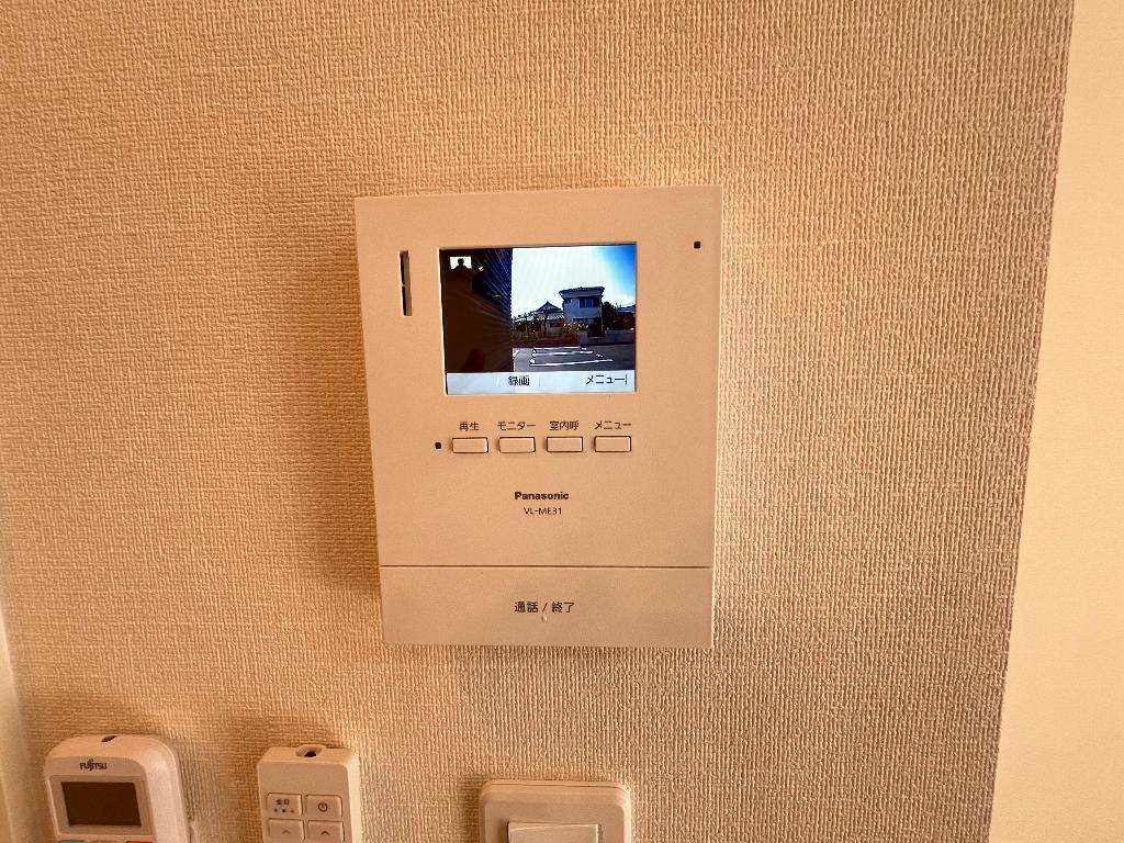 拡大写真:カーサ・リブラ 1階101のカメラ付インターホン(イメージ)