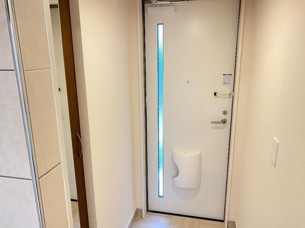 拡大写真:仮)太田市西本町アパート新築工事 1階102の玄関(イメージ)