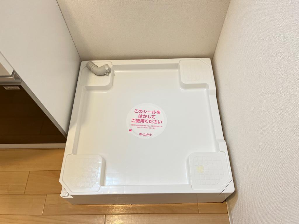 拡大写真:仮)太田市西本町アパート新築工事 2階202の洗濯機置場(イメージ)