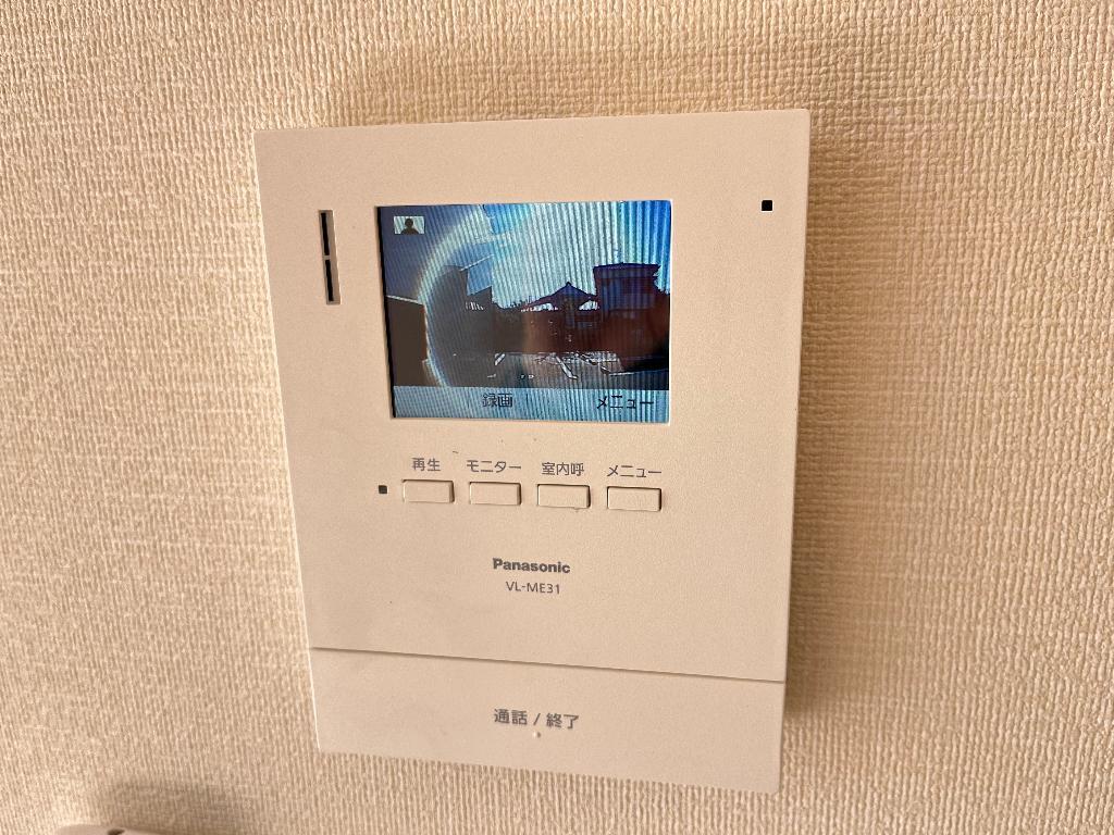拡大写真：仮）東員町鳥取新築アパート 2階203のカメラ付インターホン(イメージ)
