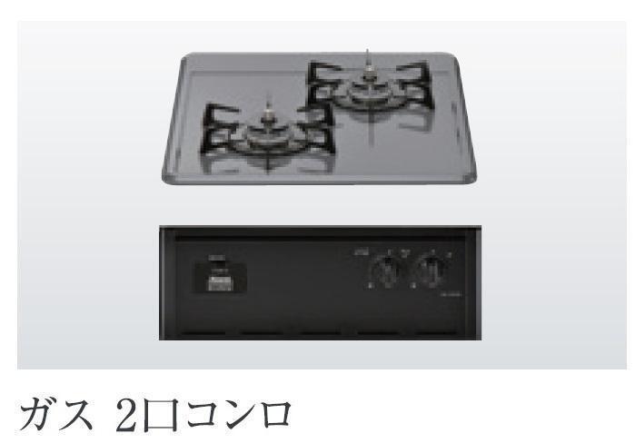拡大写真:(仮称)船橋市夏見台1丁目新築アパート 2階205のキッチン(イメージ)
