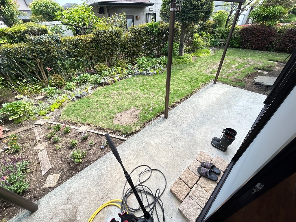 拡大写真:菊池郡菊陽町大字原水 1階1の庭