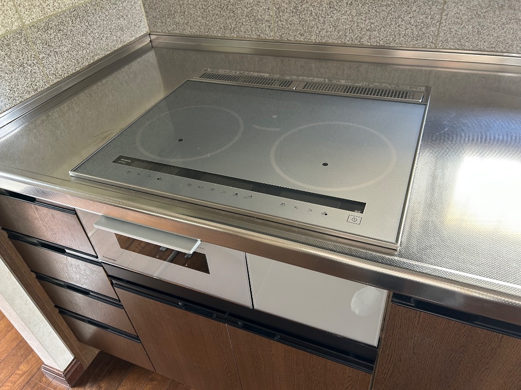 拡大写真:菊池郡菊陽町大字原水 1階1のIHコンロ
