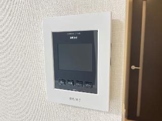 拡大写真:(仮称)大和高田市有井新築アパート 2階202のセキュリティ(イメージ)