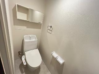 拡大写真:(仮称)大和高田市有井新築アパート 2階202のトイレ(イメージ)