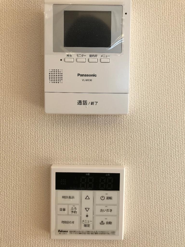 拡大写真:トロワシヤン 2階201のカメラ付インターホン(イメージ)