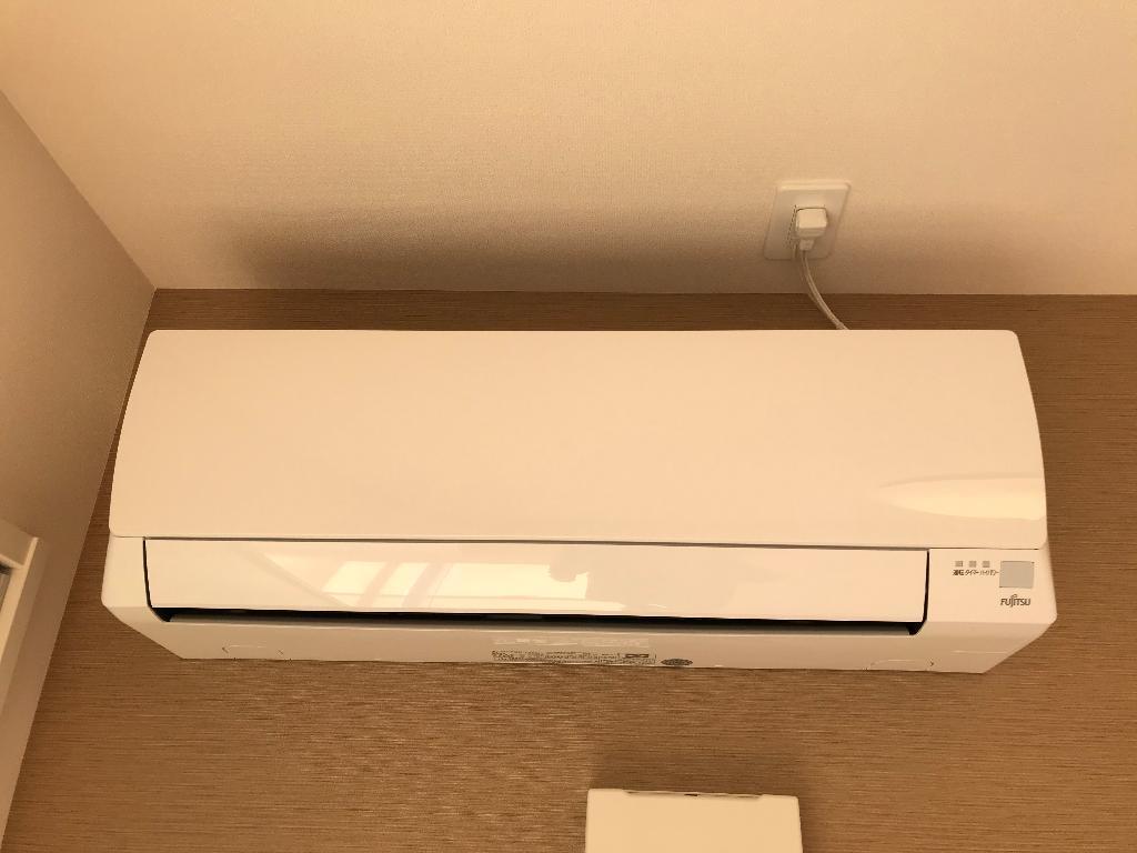 拡大写真:トロワシヤン 2階201のエアコン(イメージ)