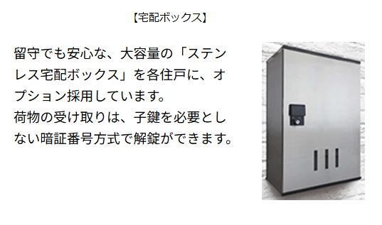 拡大写真:(仮)薬園町新築アパート 2階201のセキュリティ(イメージ)