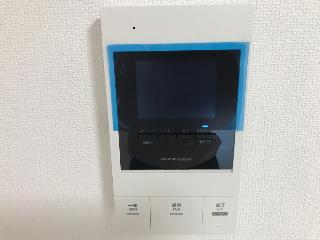 拡大写真:ファインヴィラⅨ(ナイン)増築新築工事 1階107のカメラ付インターホン(イメージ)