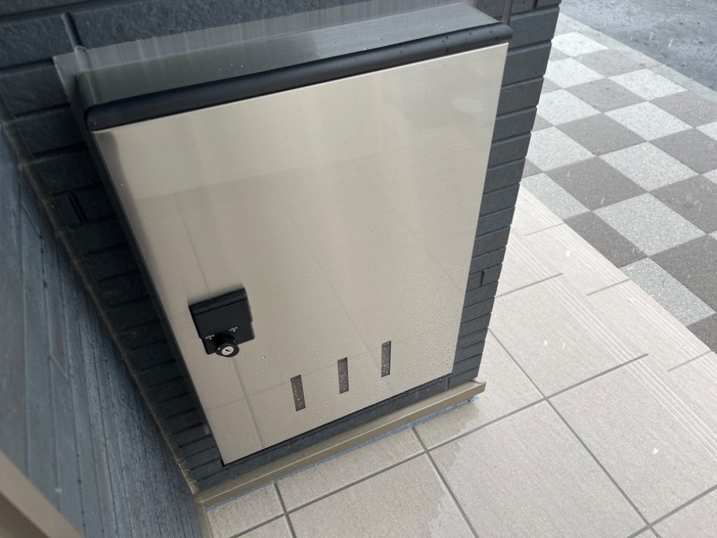 拡大写真:(仮称)葛城市南道穂新築アパート 1階108の宅配box(イメージ)