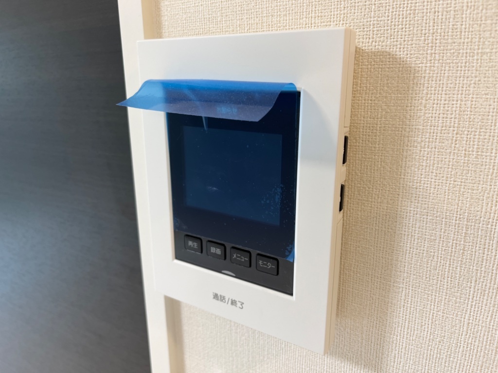 拡大写真:(仮称)葛城市南道穂新築アパート 1階108のセキュリティ(イメージ)