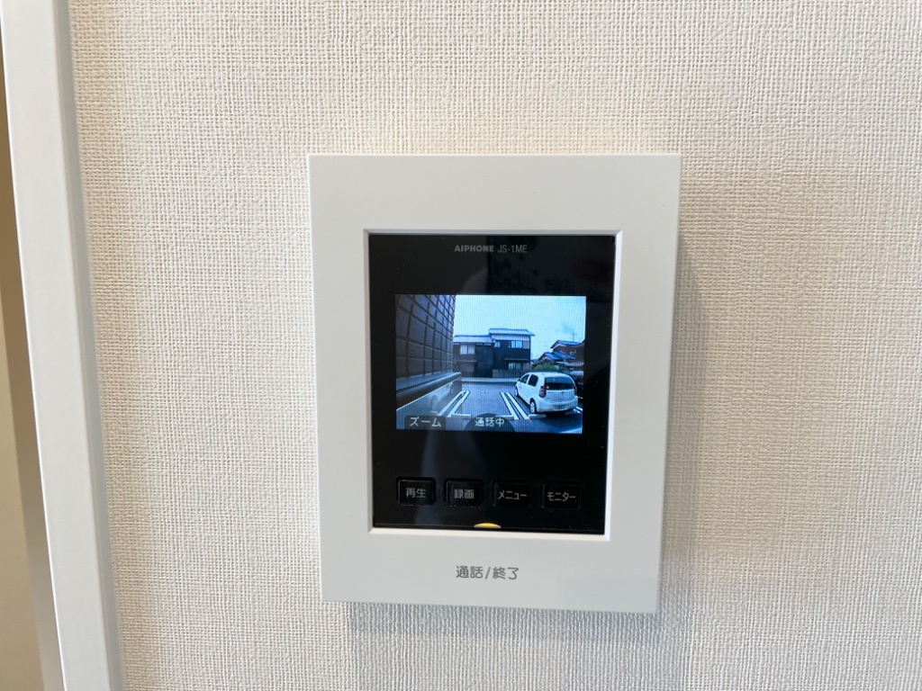 拡大写真:ポラリス所沢 2階205のカメラ付インターホン(イメージ)
