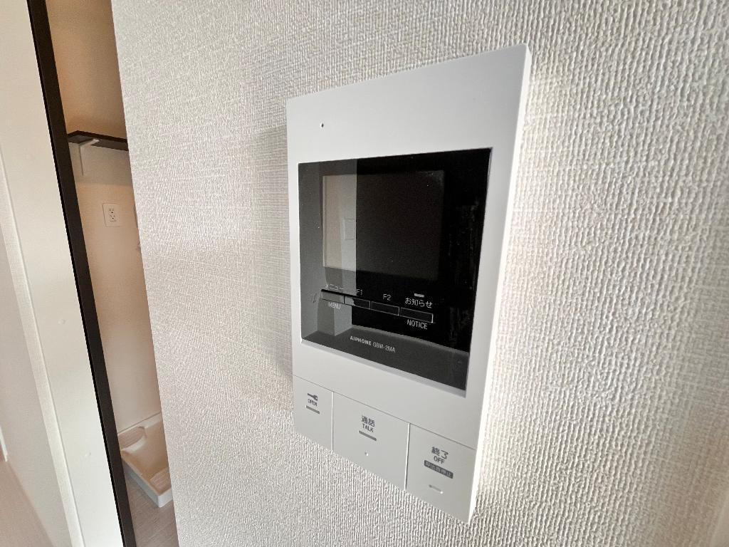 拡大写真:エーグレイス中広 1階101のカメラ付インターホン(イメージ)