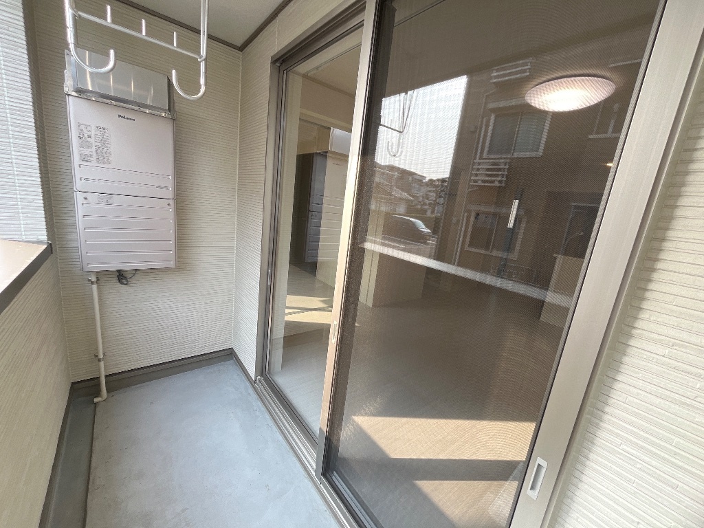 拡大写真:エーグレイス中広 3階302のベランダ(イメージ)
