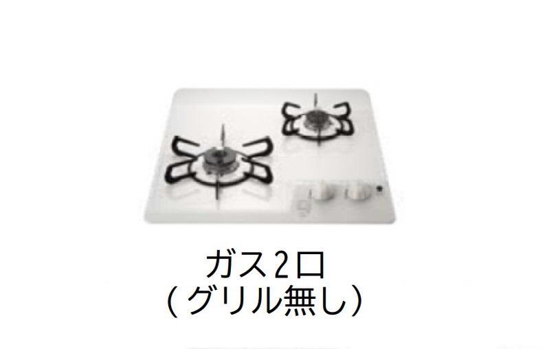 拡大写真:(仮)南国市小籠新築アパート 1階102のキッチン(イメージ)