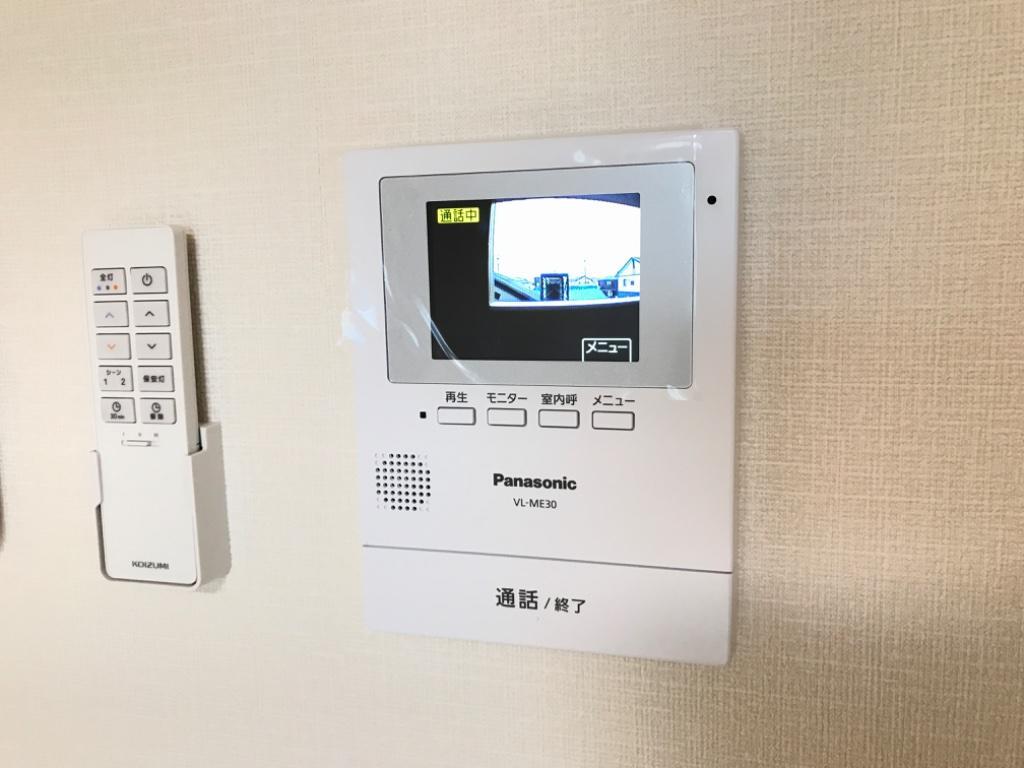 拡大写真:グランシャリオ葵 1階103のカメラ付インターホン(イメージ)
