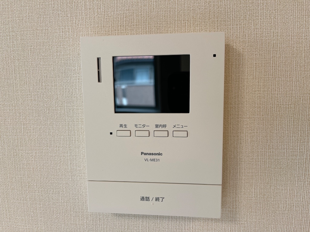 拡大写真:仮)ひたちなか市勝倉新築アパートA棟 2階205のカメラ付きインターホン(イメージ)