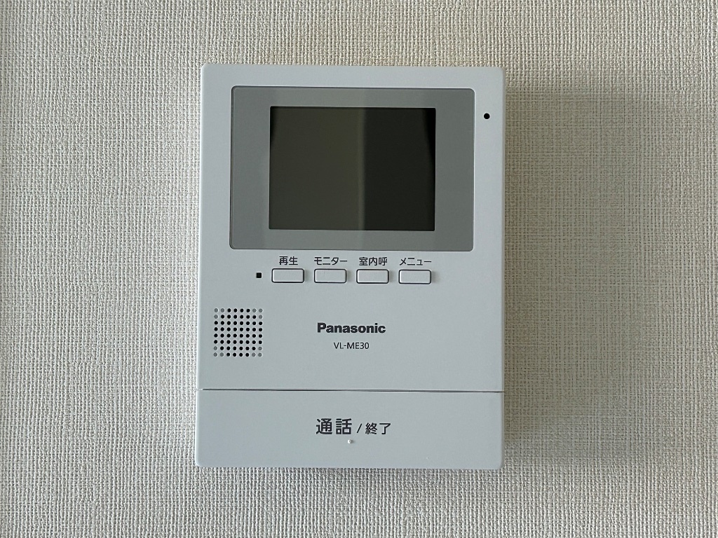 拡大写真:仮)ひたちなか市勝倉新築アパートB棟 1階101のカメラ付インターホン(イメージ)