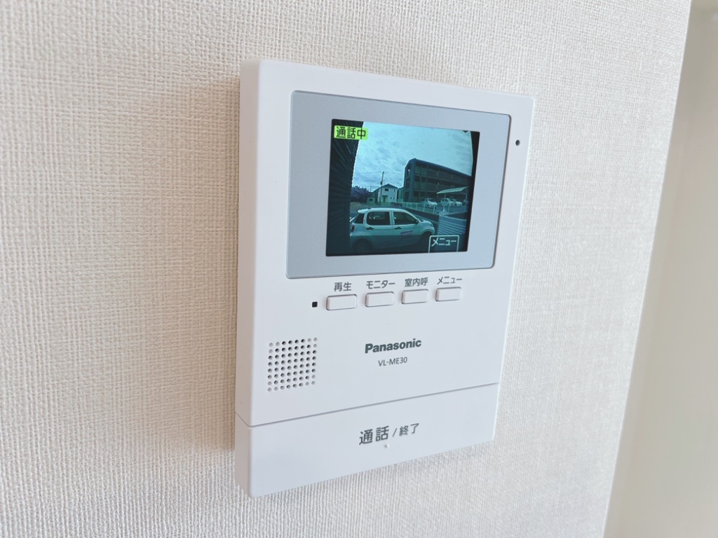 拡大写真:(仮称)市原市八幡新築アパート 1階101のカメラ付インターホン(イメージ)