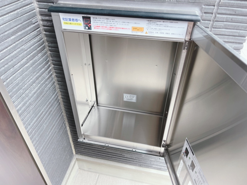 拡大写真:(仮称)市原市八幡新築アパート 1階101の宅配ボックス(イメージ)