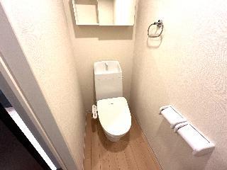 拡大写真:仮)日和田町川坂新築アパート 1階103のトイレ(イメージ)