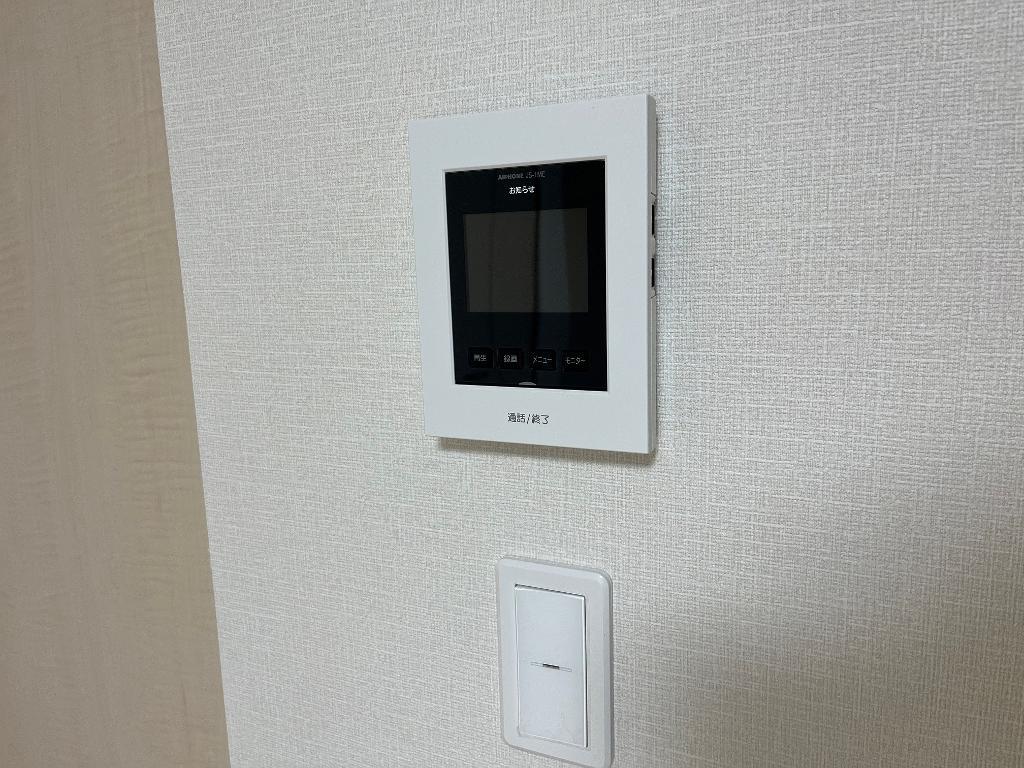拡大写真:Sun Flora 1階102のカメラ付インターホン(イメージ)