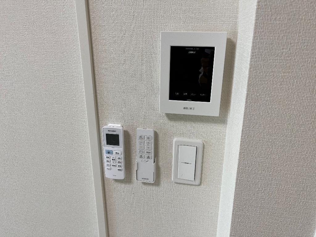 拡大写真:Sun Flora 2階202のカメラ付インターホン(イメージ)