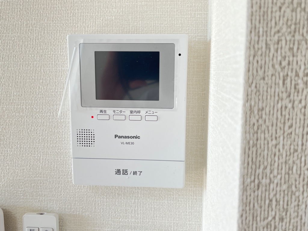 拡大写真:【仮称】赤羽根新築計画 2階202のカメラ付インターホン(イメージ)