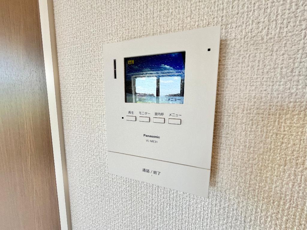 拡大写真：ジニアハイツ　Ａ 2階201のカメラ付インターホン(イメージ)