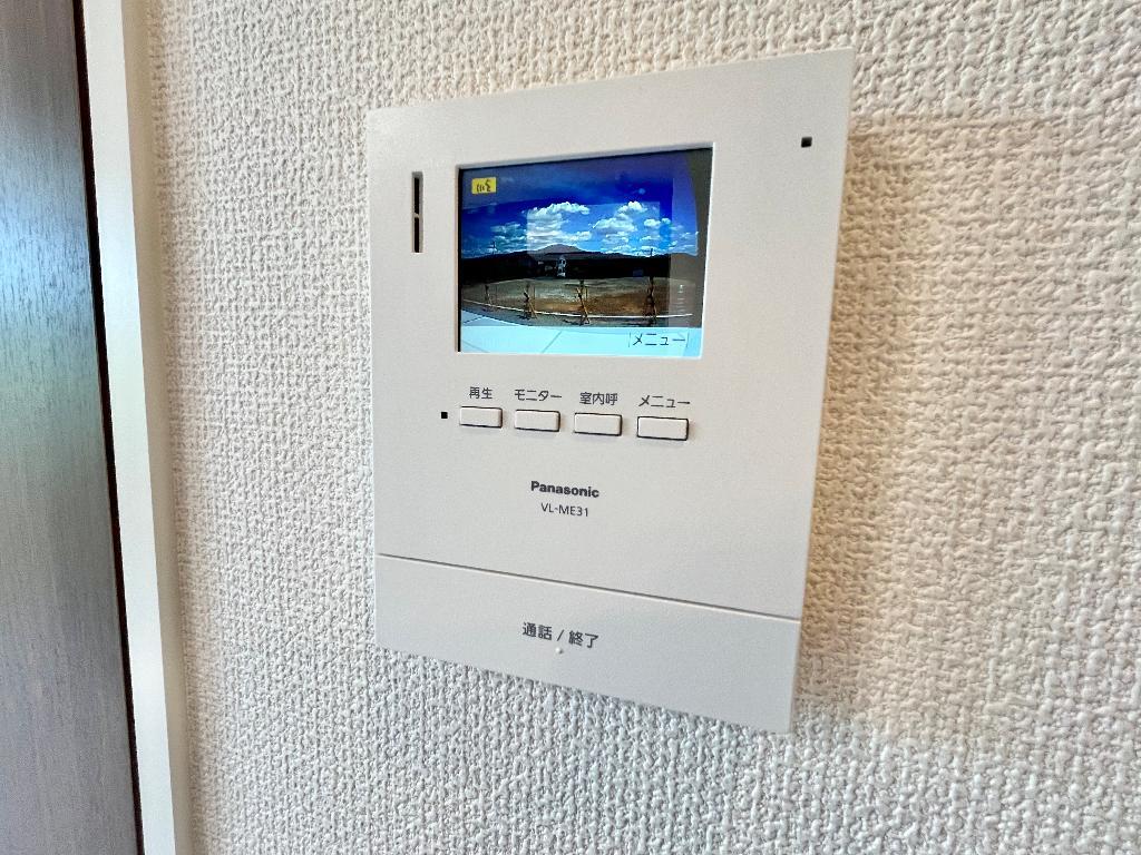 拡大写真:ジニアハイツ A 2階205のカメラ付インターホン(イメージ)