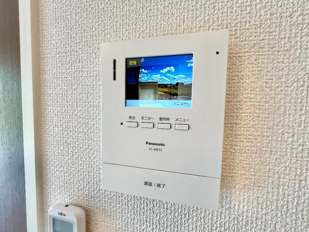 拡大写真：ジニアハイツ　Ｂ 1階101のカメラ付インターホン(イメージ)