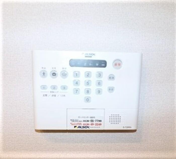 拡大写真:プランドゥブレ西新 2階201のセキュリティ(イメージ)