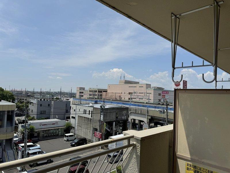 拡大写真：鎌田マンション 5階501の眺望