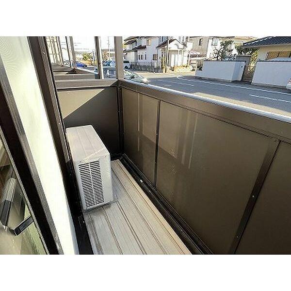 拡大写真：コーポなすⅢ 1階106のベランダ