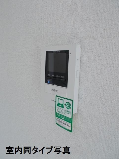 拡大写真:ベル グラース 2階202のセキュリティ(イメージ)