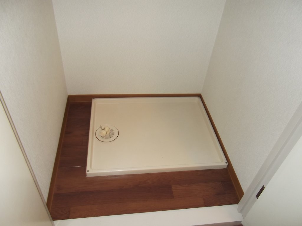 拡大写真:ハイネス本山 3階301の洗濯機置場